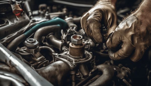Un moteur en panne à cause d’une vanne EGR encrassée